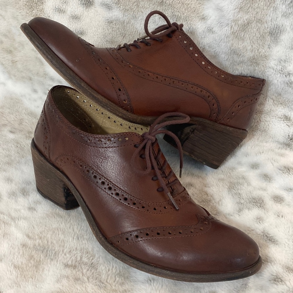Frye Leather Brogue Oxfords Size 11